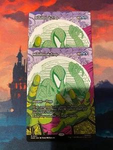 MTG Spider Man Mindbreak Trap Borderless x 2 - Picture 1 of 1