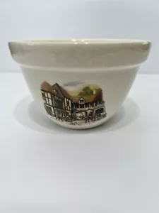 VTG / Antique Stoneware Bowl made in England 4” tall 6” diameter - Picture 1 of 7