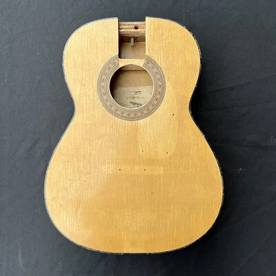 Vintage 1960’s Wooden Acoustic Guitar Body 18”  - Image 1 of 4