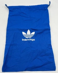 Balenciaga x Adidas Blue Dust Bag Trainers Storage Bag 15”x10” - Picture 1 of 4