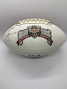Campeonato Nacional de Fútbol Americano 2002 Firmado - Ohio State Buckeyes - Imagen 1 de 4