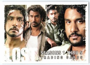LOST SEASONS 1 thru 5 P7 NON-SPORTS UPDATE PROMO Naveen Andrews as Sayid Jarrah
