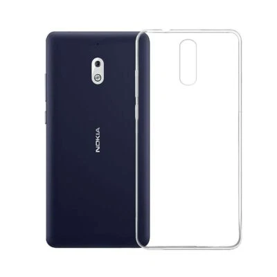 Nokia 2.1 Custodia Trasparente Per Smartphone Case Cover Bumper Etui - Immagine 1 di 3