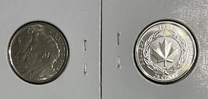 2005P Year Of The Veteran & 2006 Medal Of Bravery Canada Quarters .25 BU - Picture 1 of 2
