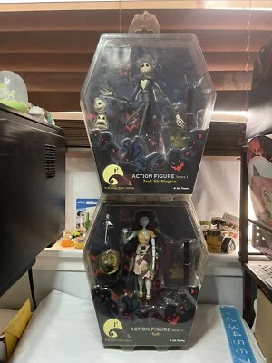 Figura de acción Jun Planning Pesadilla antes de Navidad serie 1 - Jack & Sally Foto 1 de 4