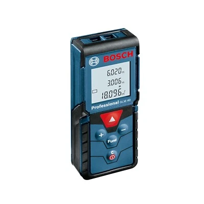 BOSCH GLM 40 Professional Laser Distance Measurer Range upto 40 M 130 Feet - Image 1 of 4