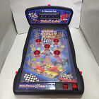 Racing Car Tabletop Pinball Game Electronic Lights & Sounds Arcade 16.5”