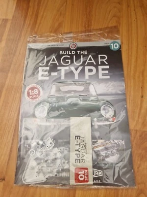 1/8 DEAGOSTINI Costruire il Proprio The Jaguar Auto Numero 10 Inc Parte - Immagine 1 di 2