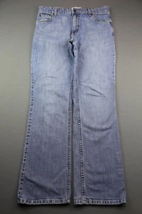 Vintage Women's 2005 Levi's Signature Jeans Stretch Mid Rise Boot Cut Size 35x33 - Picture 1 of 7