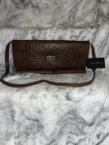 Patrick Cox Brown Leather Shoulder Bag Medium Size - Picture 1 of 2