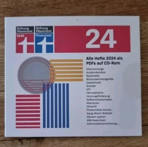 Stiftung Warentest Test und Finanztest Alle Hefte 2024 auf CD Rom - Bild 1 von 1