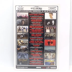 THE FILLMORE UPCOMING SHOW CALENDAR VOLCANO CHOIR, THE GO-GO’S - Picture 1 of 4