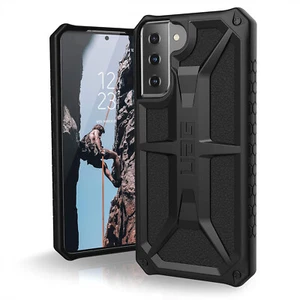 UAG SAMSUNG GALAXY S21+ URBAN ARMOR GEAR MONARCH SERIES RUGGED CASE | BLACK - Picture 1 of 9