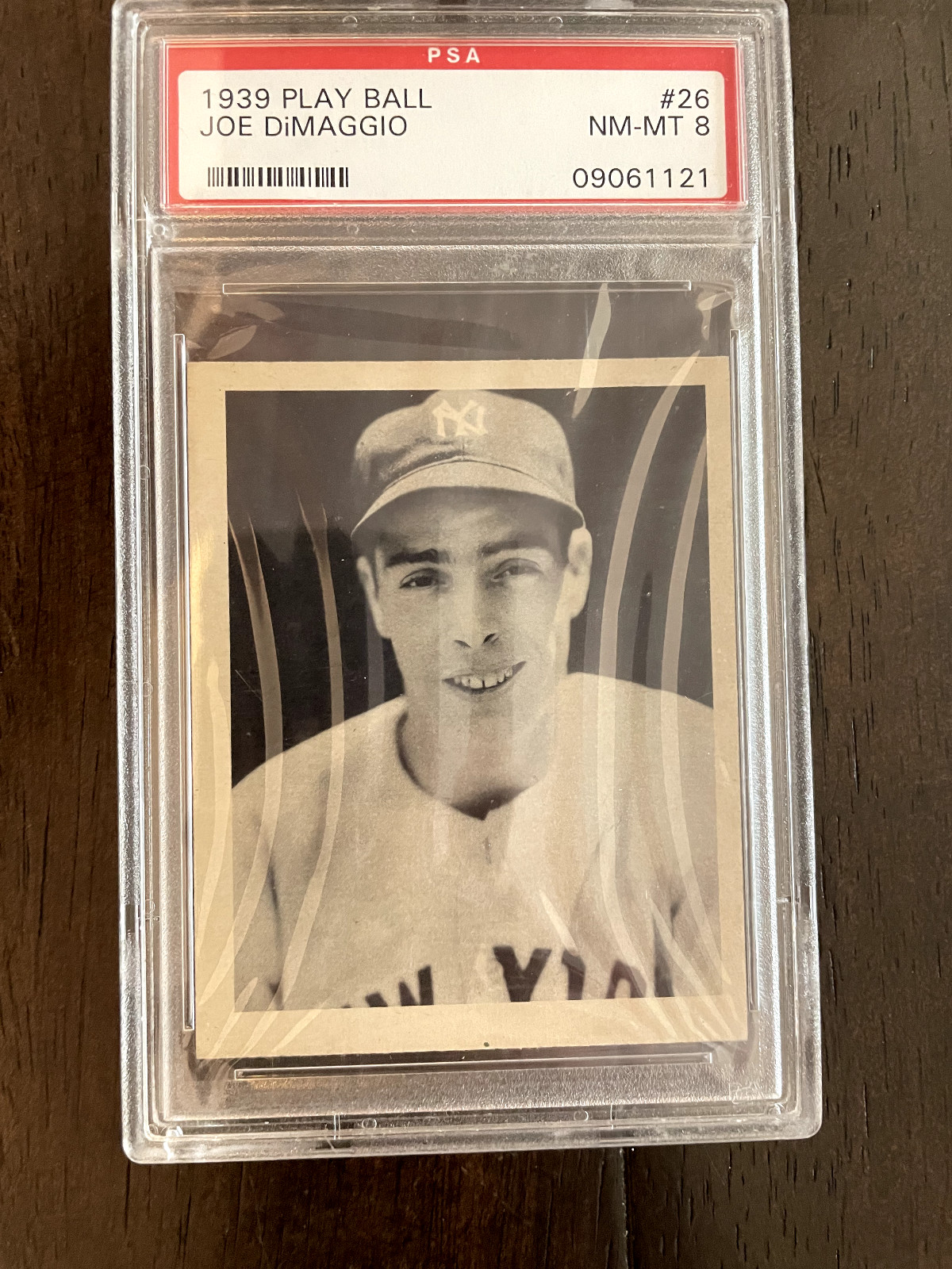 1939 Play Ball #26 - Joe DiMaggio PSA NM-MT 8 (09061121)