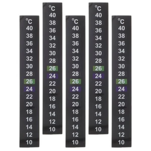 5 Pcs Digital Aquarium Thermometers Fish Tank Temperature Sticker - Picture 1 of 12