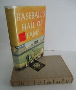 Ken Smith BASEBALL'S HALL OF FAME, Big League Baseball Library, Ca 1960 in DJ - Picture 1 of 3