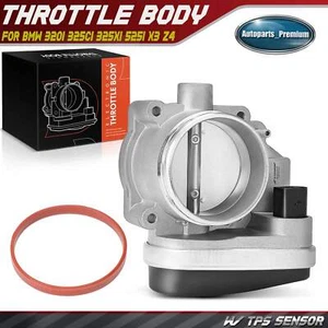 Cuerpo del acelerador de inyección de combustible con sensor TPS para BMW 320i 325Ci 325xi 525i X3 Z4 - Imagen 1 de 9