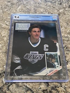 Wayne Gretzky Beckett Hockey Magazine #1 Sept/Oct 1990 LA Kings CGC Graded 9.4 - Picture 1 of 3