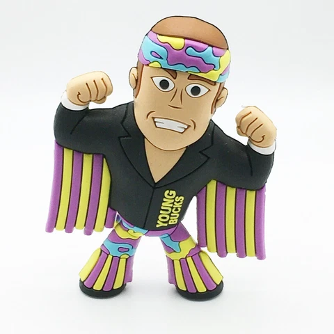 Young Bucks Nick Jackson Micro Brawler May 2017 Crate Exclusive AEW Cover