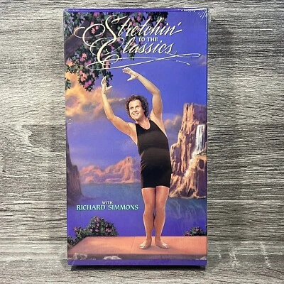 Richard Simmons Stretchin' To The Classics VHS Sealed New Foto 1 de 4