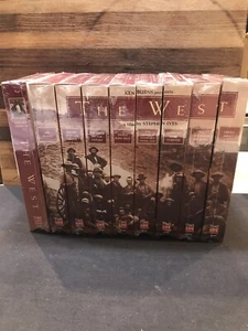 Ken Burns Time Life Videos, The West Box Set of 9 unopened Stephen Ives - Picture 1 of 7