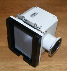 Nikon MicrophotoMicroscopy adattatore grande formato e adattatore pellicola 4x5 ottimo! - Foto 1 di 12