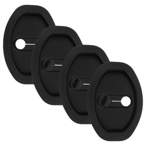 4 Piezas Cubierta de Cerradura de Puerta Coche Bebé Almohadilla Antichoque Silicona Cierre Protector - Imagen 1 de 12