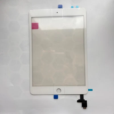 Lote de 10x iPad Mini 3 Pantalla Táctil Digitalizador Cristal Repuesto Blanco Sin Hogar Foto 1 de 4
