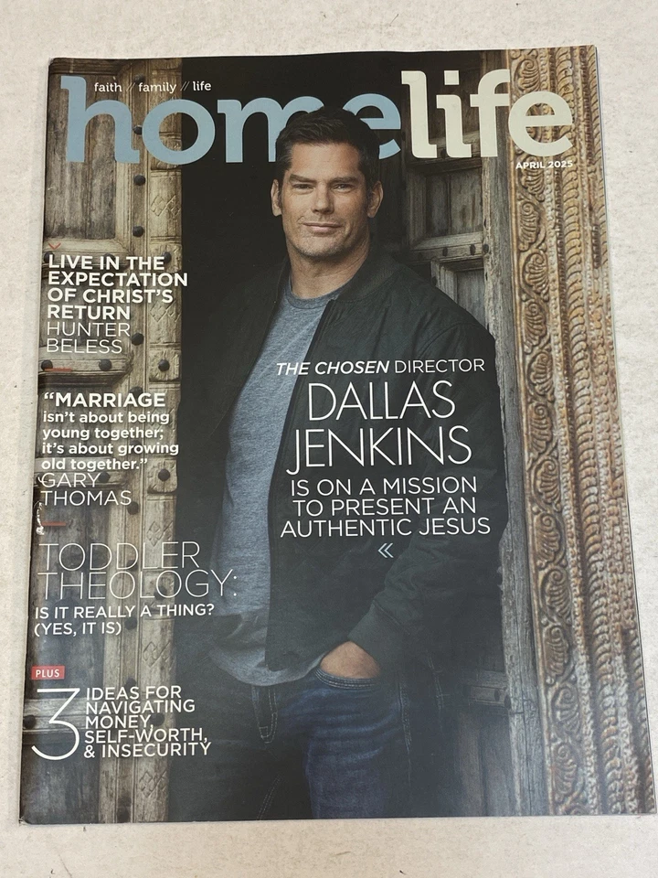 Home Life Magazine Apr 2025 Dallas Jenkins Marriage Gary Thomas Toddler Theology Foto 1 de 1