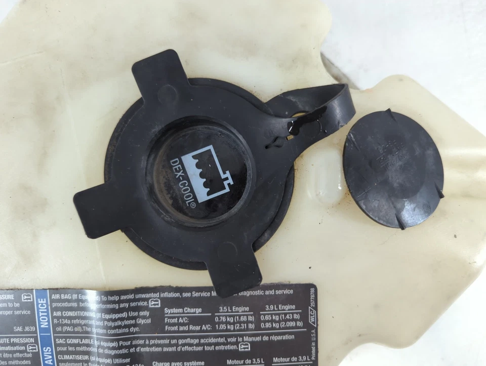 2005 Chevrolet Uplander radiador líquido de arrefecimento transbordamento expansão tanque garrafa QGW1U - Imagem 1 de 4