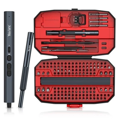 Mini Electric Screwdriver 155 in 1 Small Precision Screwdriver Set Max 5 N.m ... - Image 1 of 4