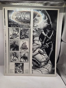 Night Slayers by Steve Fastner and Rich Larson Portfolio of 6 Prints SQP 1993 - Picture 1 of 4