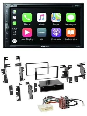 Pioneer DVD 2DIN MP3 DAB Bluetooth USB Autoradio für Nissan Quest Rogue Titan ab - Bild 1 von 4