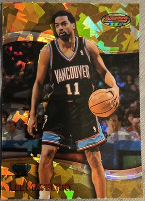 1999-00 Bowman’s Best Atomic Refractor Lee Mayberry #019/100 Grizzlies - Image 1 of 2