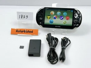 Console PS Vita PCH 2000 ZA16 Khaki Black ricondizionata buone condizioni testata - Foto 1 di 21