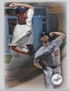 2016 Topps Gold Label Topps.com esclusiva online classe 2 5x7/10 Clayton Kershaw - Foto 1 di 3