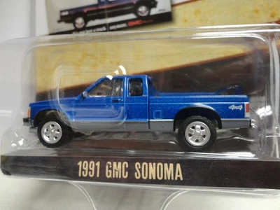 Camioneta pickup Greenlight 1991 GMC SONOMA azul '91 vintage anuncios coches S8 Foto 1 de 3