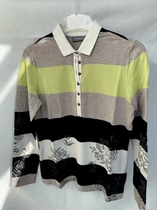 GESTREIFTES POLO-SHIRT - GOLF HOUSE - VALIENTE - Mehrfarbig - GR. 40 - Bild 1 von 9