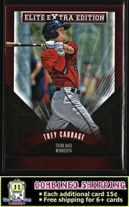 2015 Panini Elite Extra Edition #111 Trey Cabbage Minnesota Twins - Picture 1 of 2