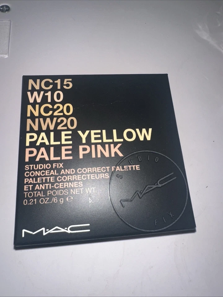 Mac Studio Fix Concealer Corrector Palette .21oz LIGHT NC15 W10 NW20 NC20 NEW - Image 1 of 3