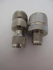5 Psc Mini UHF to UHF PL-259 Male to Female Coaxial Adapter Antenna Connector - Zdjęcie 1 z 3
