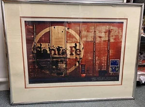 Andrew Holmes HYPERREALISM ART mec'art screen printing container titled dated numbered - Picture 1 of 11