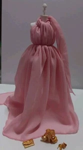 Glamourous Gown And Accessories For 11 Inch Fashion Dolls - Picture 1 of 2
