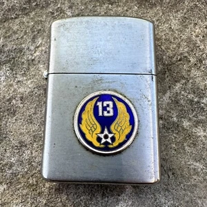 ORIGINAL WWII WW2 Era US AAF 13th Air Corps Air Force Lighter - Crown Japan - Picture 1 of 4
