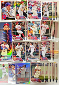 2022 2023 Topps Chrome Bowman Lot of 80 Cards Rookie RC Philadelphia Phillies