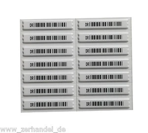AM Klebeetiketten barcode 58kHz Sicherungsetiketten Warensicherung Klebeetikett - Bild 1 von 4