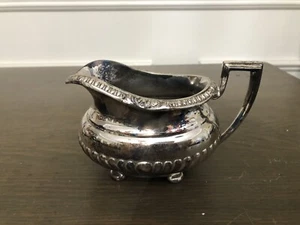 Silver Plated Creamer Pitcher Reed Barton Sulgrave Manor Antique 1935 5100 - Picture 1 of 6