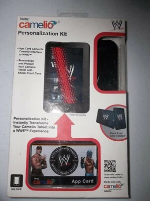 Vivitar Camelio Personalization Kit WWE Wrestling NEW w/ App Card & Cloth - Image 1 of 4