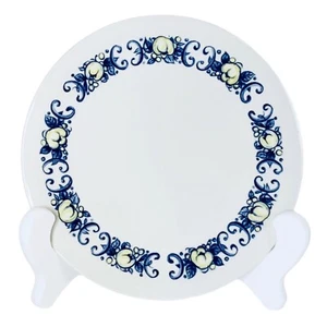 Villeroy & Boch Luxembourg CADIZ Blue Leaf Yellow Fruit Bread & Butter Plate - Bild 1 von 6