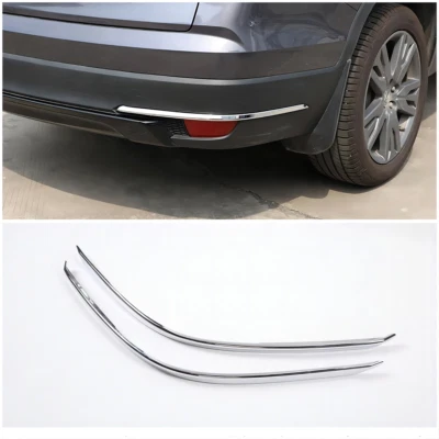 Kit de accesorios de moldura angular para parachoques trasero cromado ABS para Honda Pilot 2019-2022 Foto 1 de 2